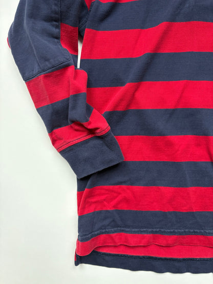 Hanna Andersson Classic Rugby Patch Sleeve Size 6 (120 cm)