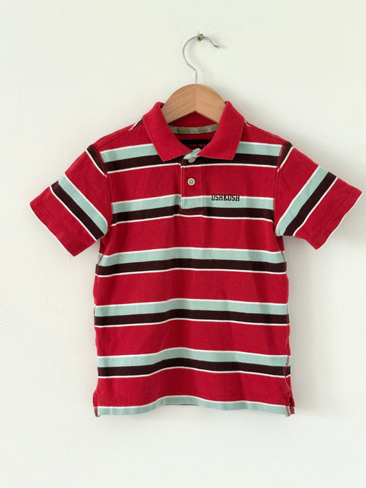 Vintage Oshkosh Striped Polo Size 5