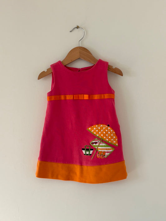 Vintage Hartstrings Beach Dress Size 2T