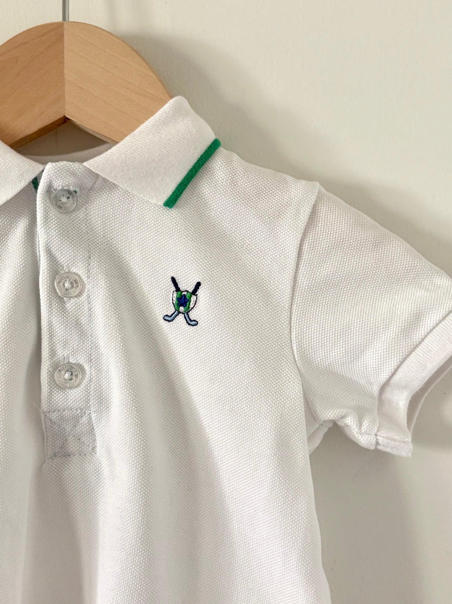 Little Me Embroidered Golf Polo Size 18 months