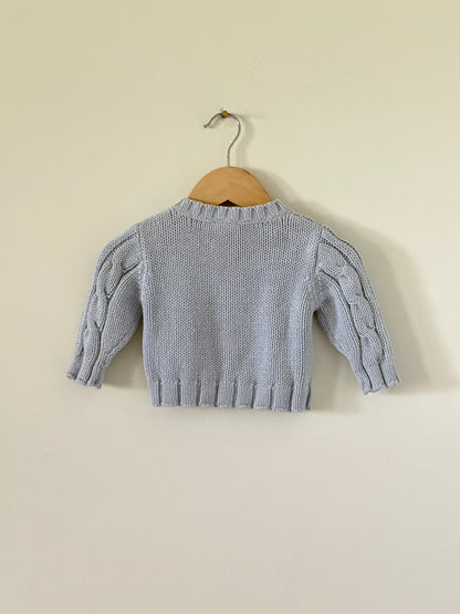 Little Wonders Race Car Cardigan Size 0-3 months
