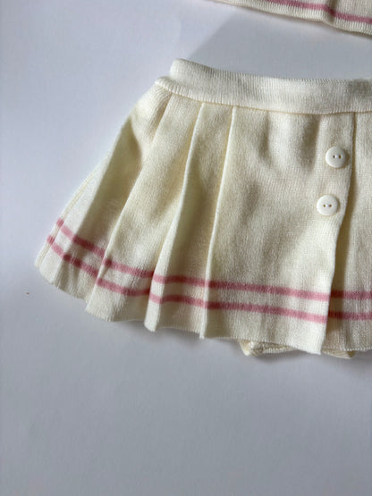 Vintage 80s/90s Top and Skort Set Size 6-9 months