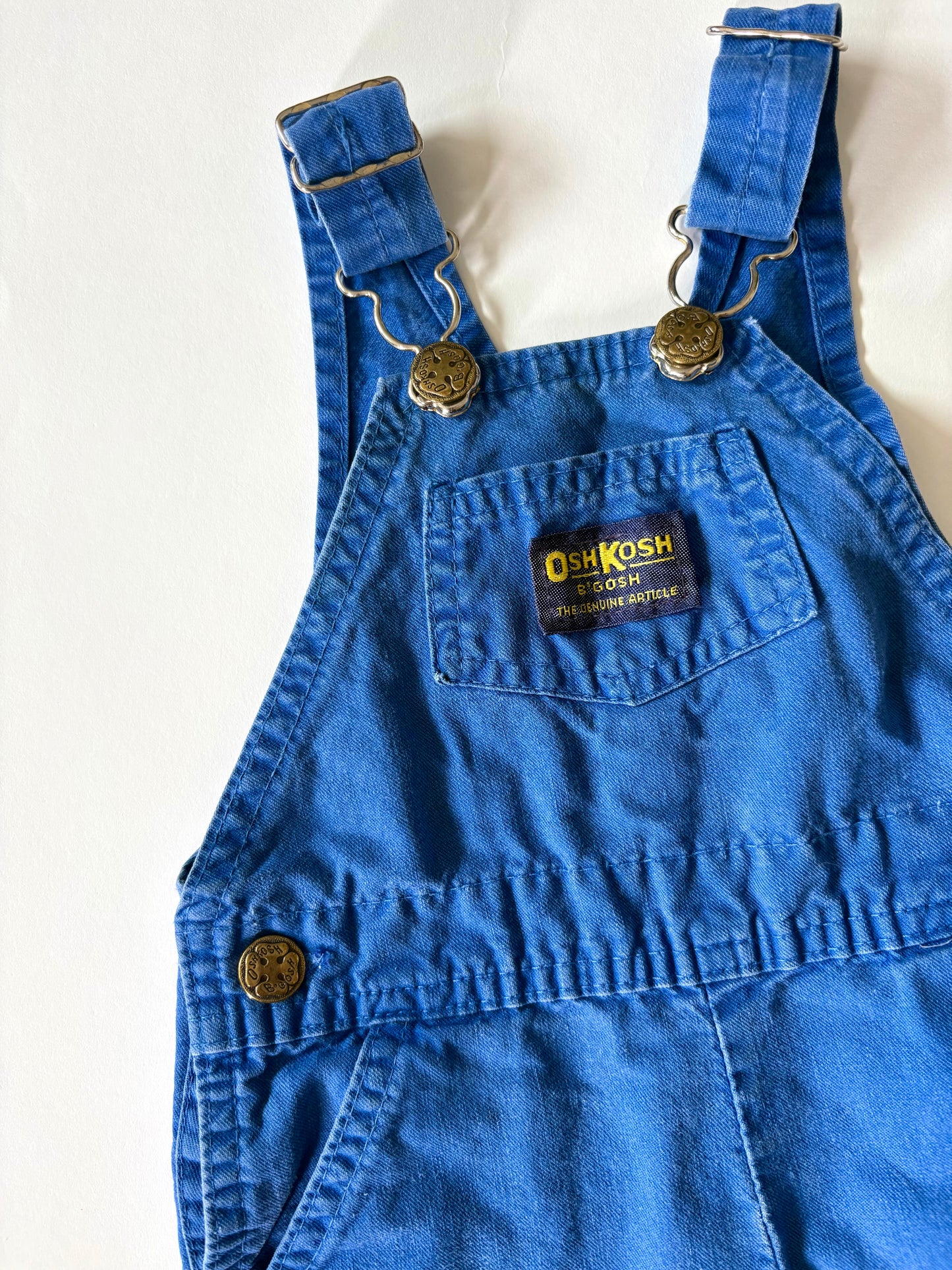 Vintage 80s Oshkosh Royal Shortalls Size 12 months