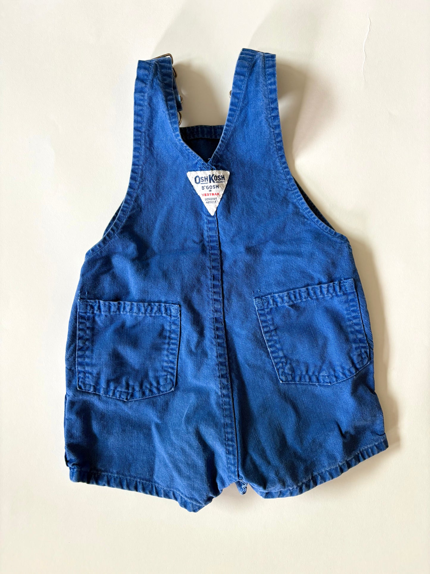 Vintage 80s Oshkosh Royal Shortalls Size 12 months