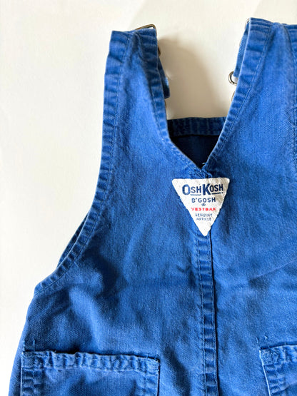 Vintage 80s Oshkosh Royal Shortalls Size 12 months
