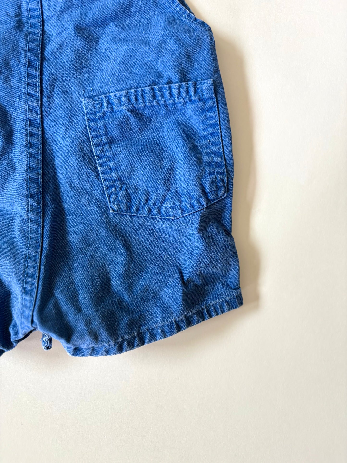 Vintage 80s Oshkosh Royal Shortalls Size 12 months
