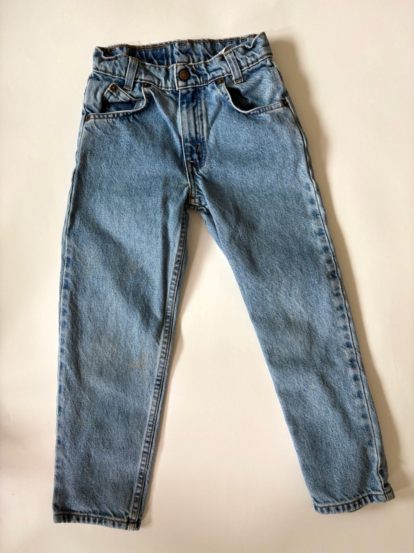 Vintage 90s Levi's Orange Tab 550 Relaxed Fit Size 7X