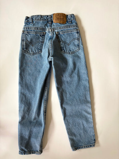 Vintage 90s Levi's Orange Tab 550 Relaxed Fit Size 7X