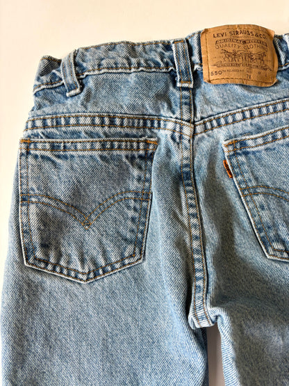 Vintage 90s Levi's Orange Tab 550 Relaxed Fit Size 7X
