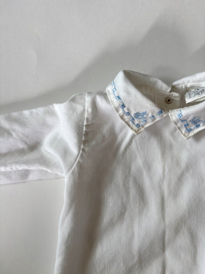 Vintage Baby Dior Collared Shirt Size 9 months