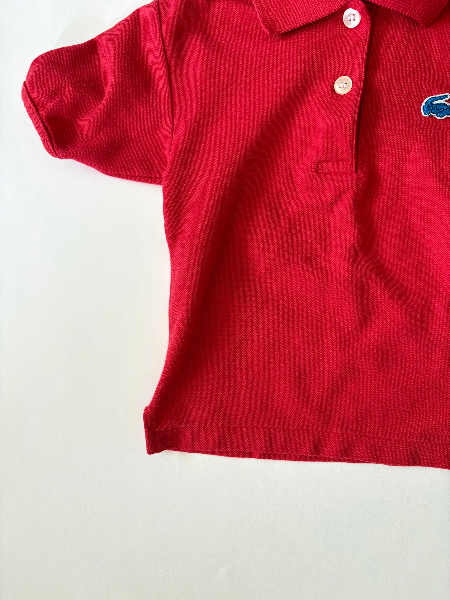Vintage 70s/80s Lacoste Polo Size 4T