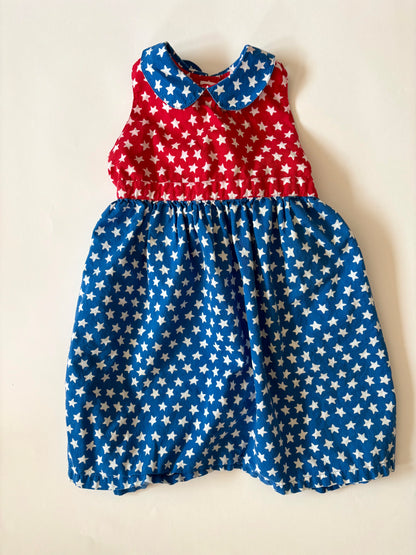 Vintage 90s Star Spangled Dress Size 5