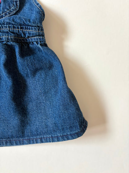 Vintage 80s/90s Oshkosh Denim Jumper Size 12 months