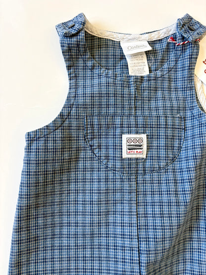 Vintage 90s Carter's Baseball Romper Size 9-12 months