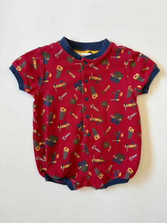 Vintage 90s Gymboree Toolbox Romper Size 12-18 months