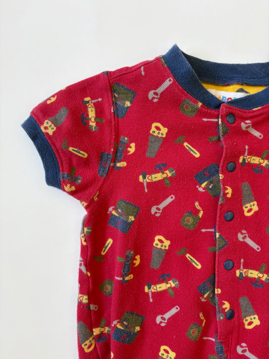 Vintage 90s Gymboree Toolbox Romper Size 12-18 months