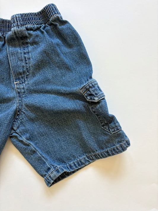 Vintage 90s Baggy Denim Shorts Size 3T