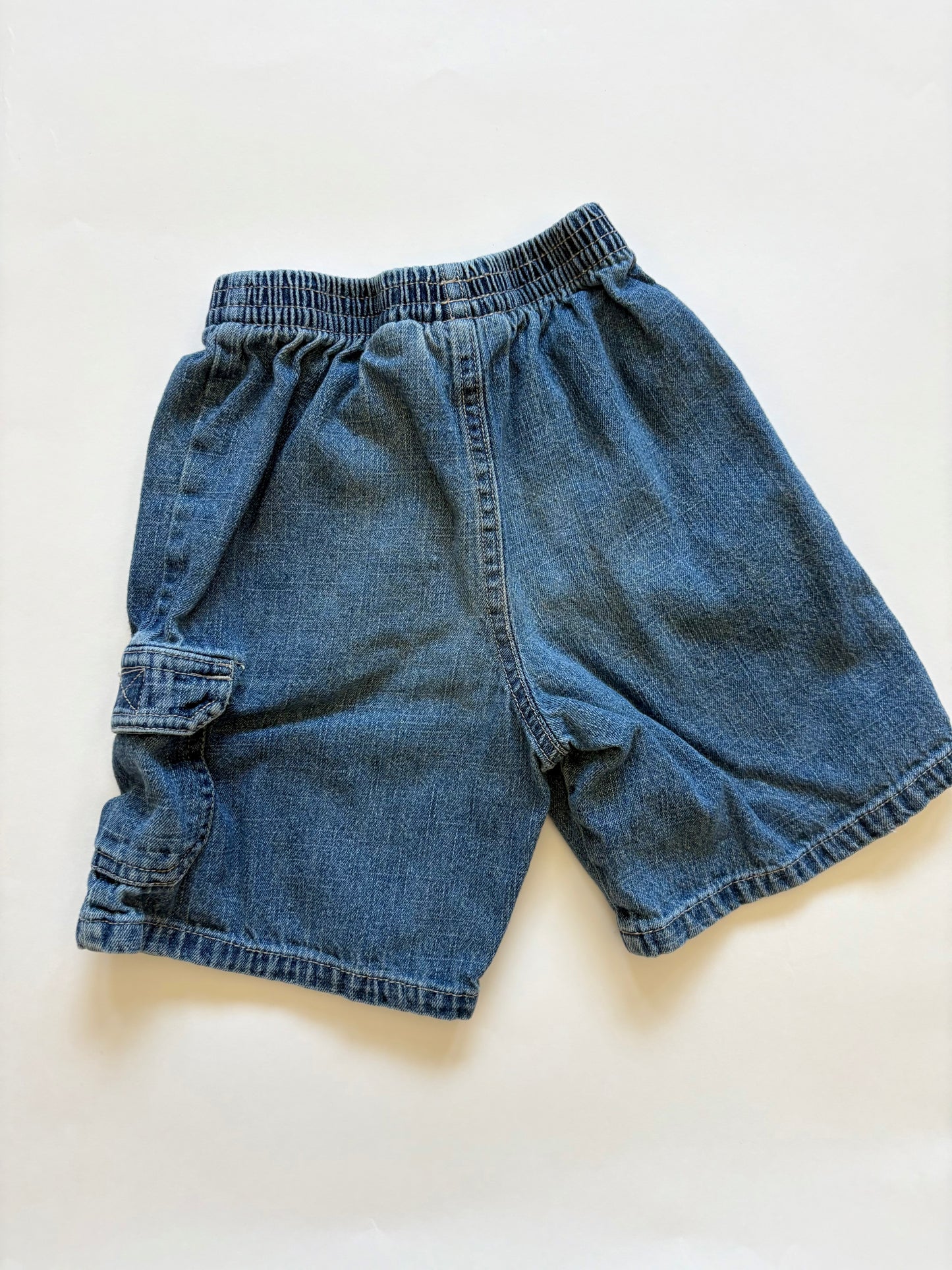 Vintage 90s Baggy Denim Shorts Size 3T